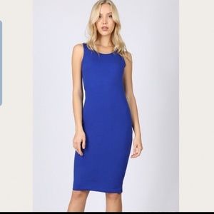 Sleeveless Midi Dress